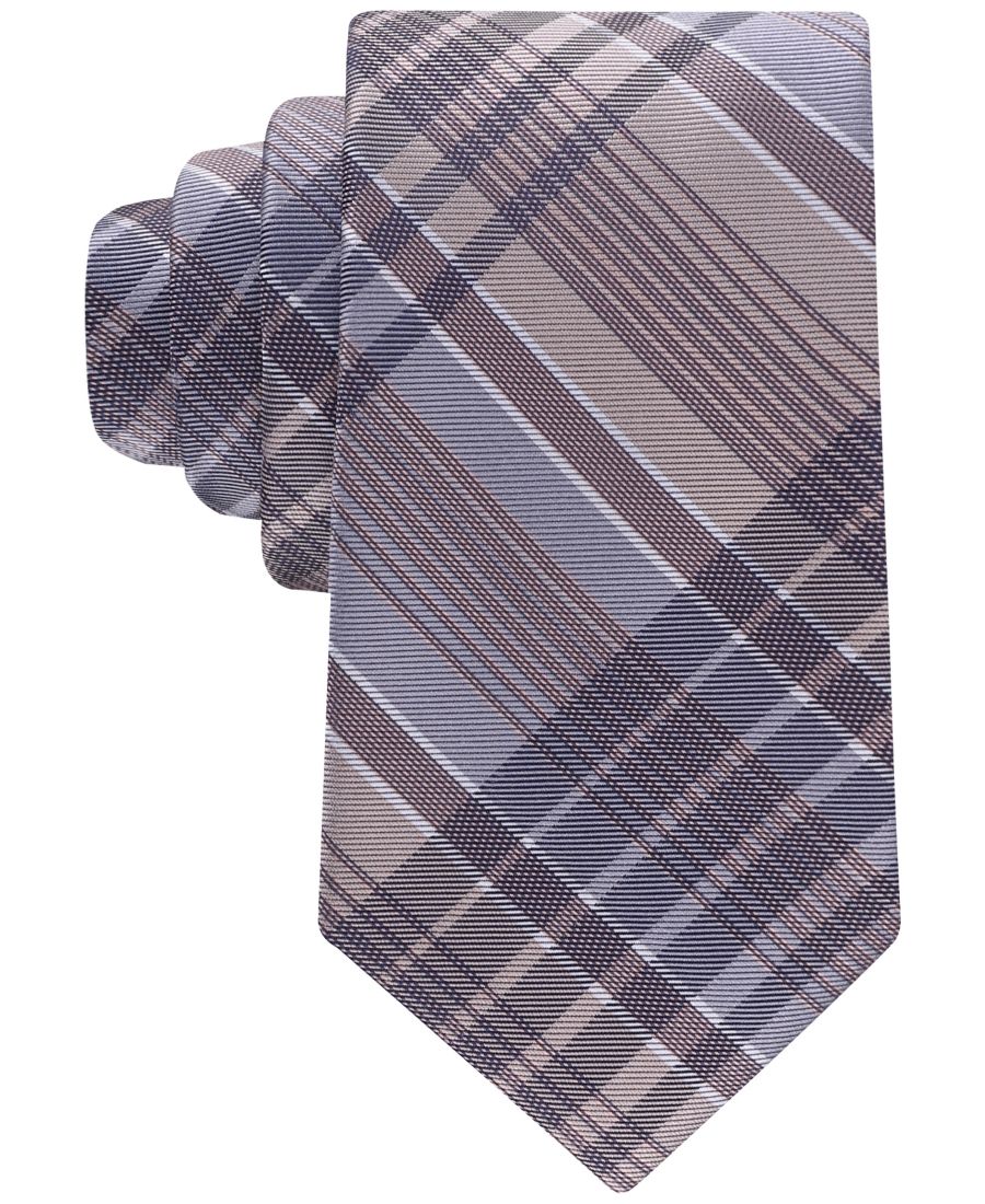 Мужской галстук в клетку Роджерс Calvin Klein, Taupe
Мужской галстук в клетку Роджерс Calvin Klein, Taupe