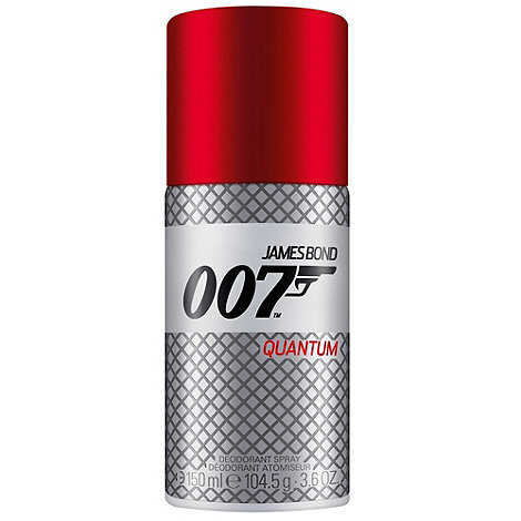 James Bond 007, Quantum, Парфюмированный дезодорант, 150 мл 
James Bond 007, Quantum, Парфюмированный дезодорант, 150 мл