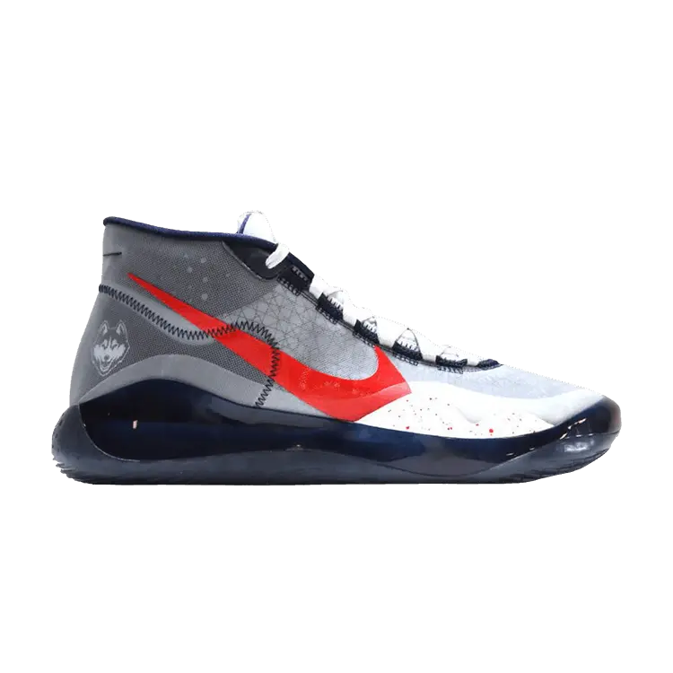 Кроссовки Nike Zoom KD 12 'UConn Alternate Away' PE, серый
Кроссовки Nike Zoom KD 12 'UConn Alternate Away' PE, серый