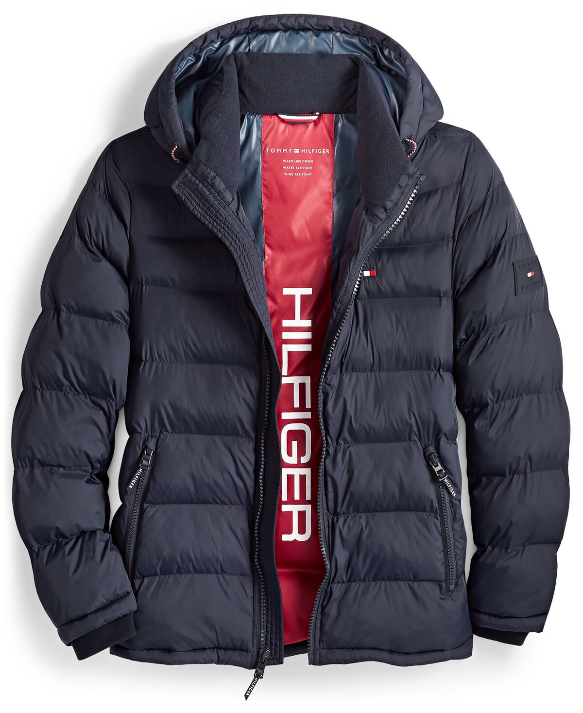 Мужской стеганый пуховик Tommy Hilfiger, темно-синий
Мужской стеганый пуховик Tommy Hilfiger, темно-синий