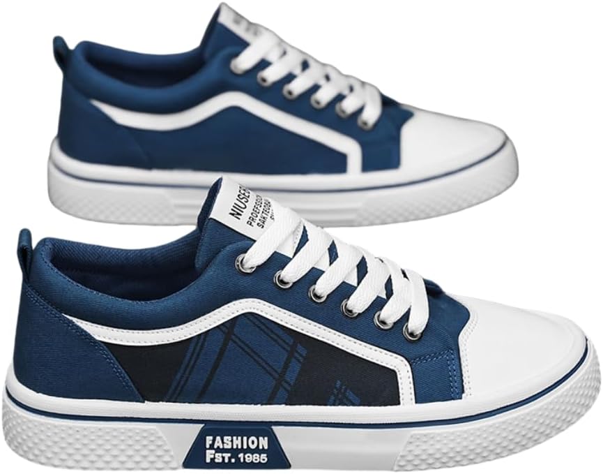 Мужские низкие кеды из хлопка - легкая дышащая ткань, прочная подошва из ПВХ, шнуровка, подходят для повседневной носки, прогулок на свежем воздухе и походов Hhhchpm, синий
Мужские низкие кеды из хлопка - легкая дышащая ткань, прочная подошва из ПВХ, шнуровка, подходят для повседневной носки, прогулок на свежем воздухе и походов Hhhchpm, синий