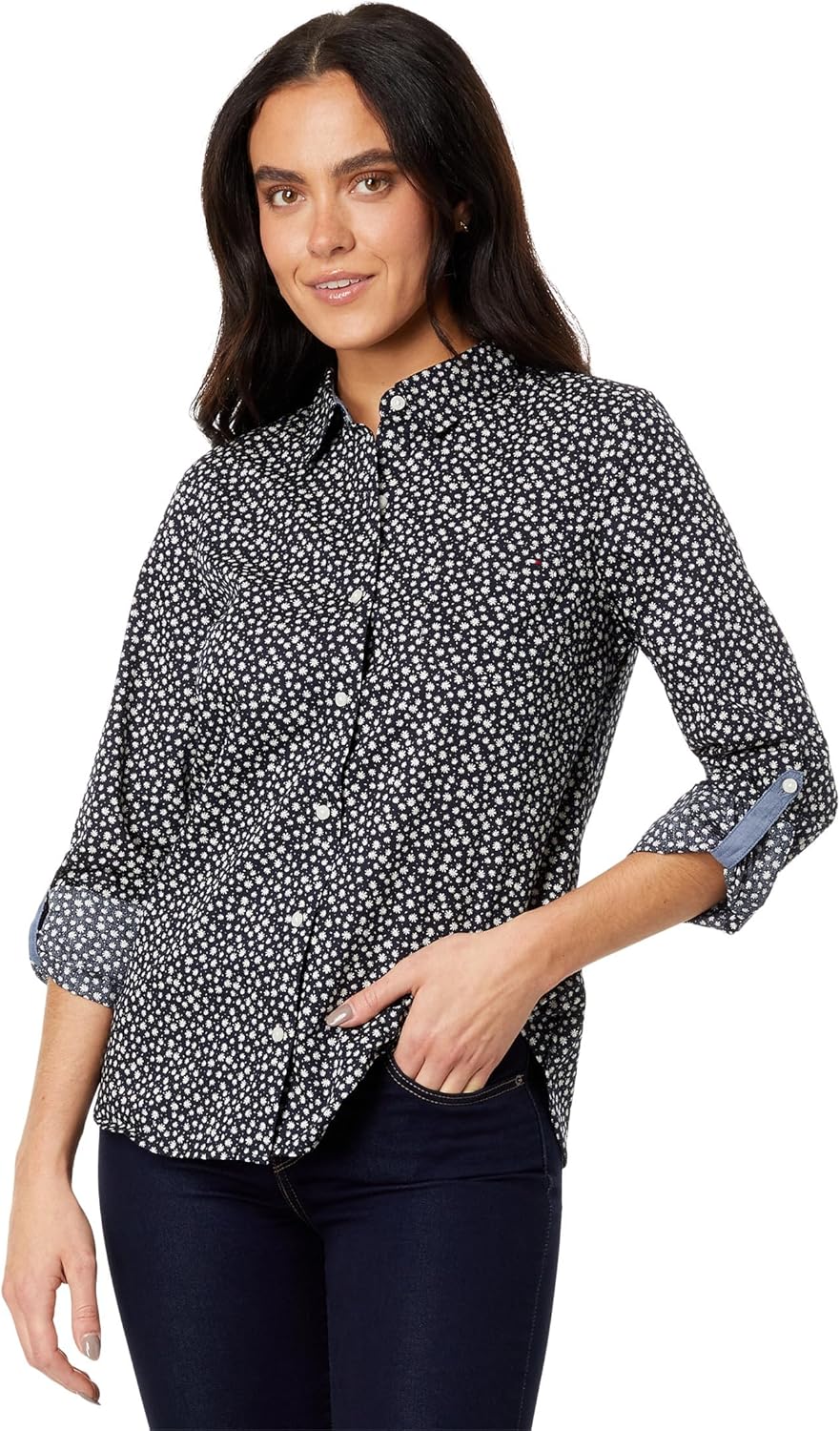 Tommy Hilfiger Women's Roll Tab-aero, Sky Capt Multi
Tommy Hilfiger Women's Roll Tab-aero, Sky Capt Multi