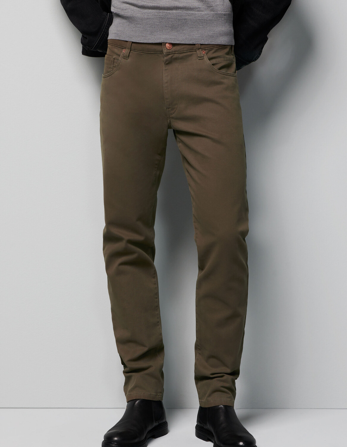 Брюки чинос Meyer Five Pocket Hose, серо коричневый
Брюки чинос Meyer Five Pocket Hose, серо коричневый