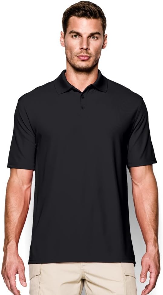 Under Armour Mens Tactical Range Polo, Black (001)/Black
Under Armour Mens Tactical Range Polo, Black (001)/Black
