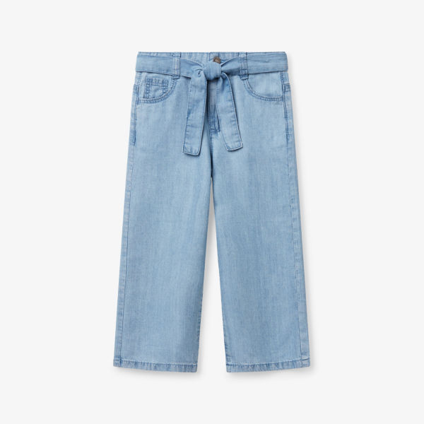 Джинсы широкие Benetton с поясом, голубой
Джинсы широкие Benetton с поясом, голубой