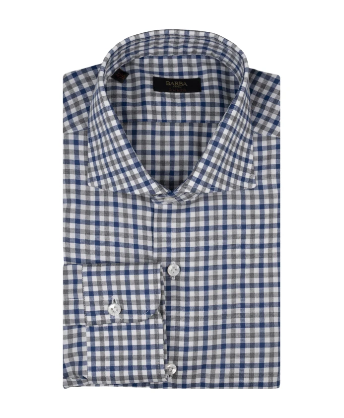 Рубашка в синюю клетку для мужчин Barba, синий
Рубашка в синюю клетку для мужчин Barba, синий