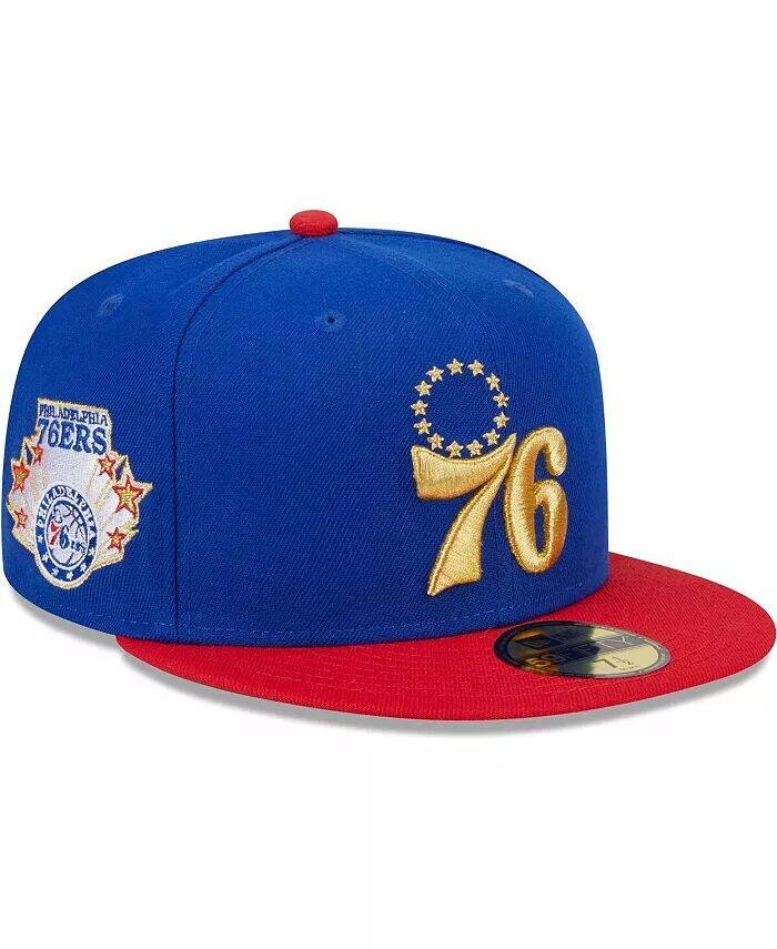 Мужская королевская, красная шляпа Philadelphia 76ers Gameday Gold Pop Stars 59FIFTY Fitted Hat New Era
Мужская королевская, красная шляпа Philadelphia 76ers Gameday Gold Pop Stars 59FIFTY Fitted Hat New Era