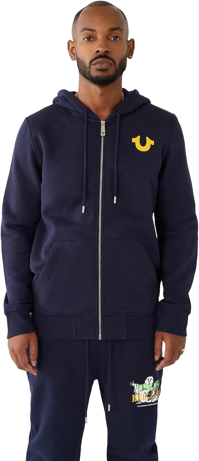 True Religion мужская худи Big T с молнией и принтом
True Religion мужская худи Big T с молнией и принтом