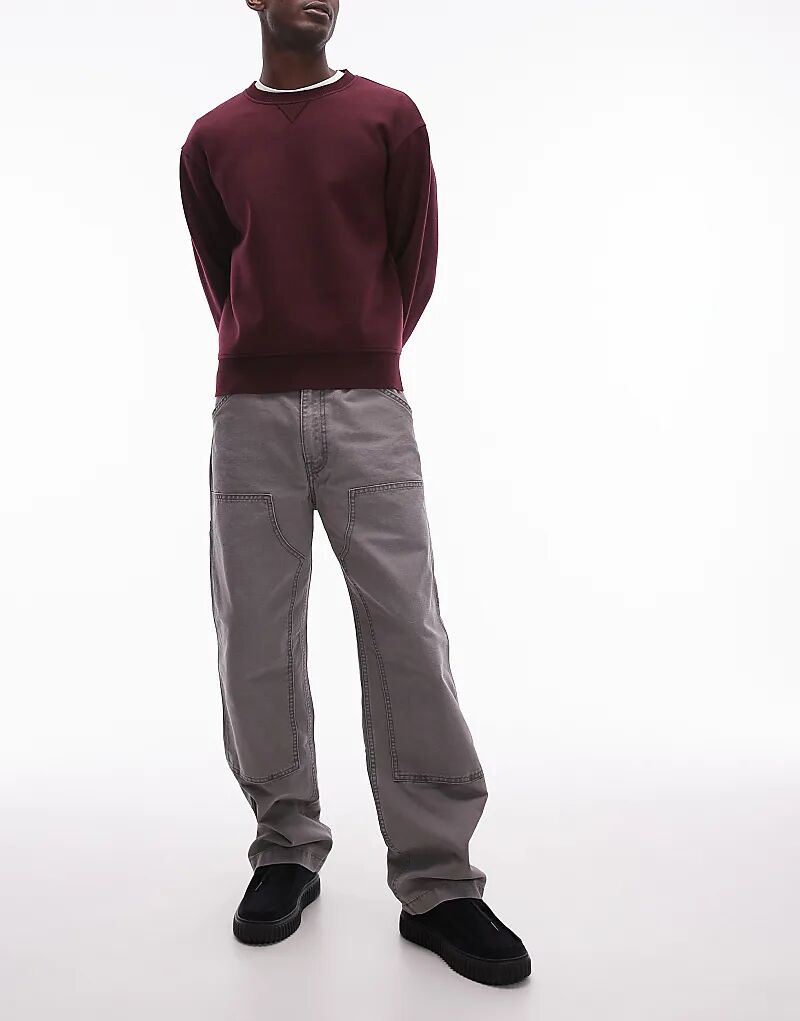 Рабочая капсула 568 свободные прямые брюки из парусины с двойным коленом серого цвета Levi's
Рабочая капсула 568 свободные прямые брюки из парусины с двойным коленом серого цвета Levi's