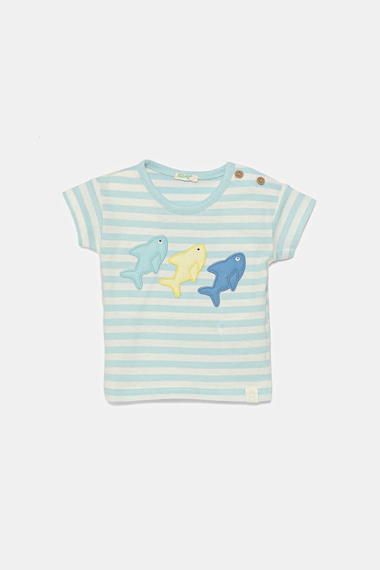 Хлопковая футболка для малышей United Colors Of Benetton, синий
Хлопковая футболка для малышей United Colors Of Benetton, синий