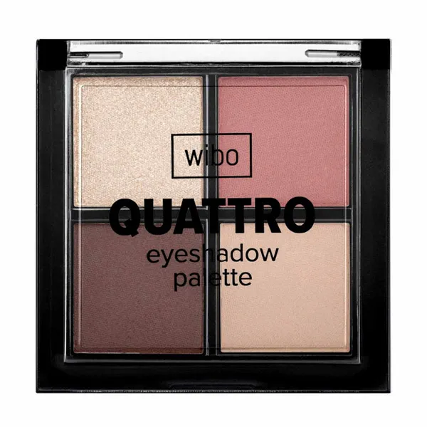 Палитра оттенков Quattro Eyeshadow Palette Wibo, 1
Палитра оттенков Quattro Eyeshadow Palette Wibo, 1