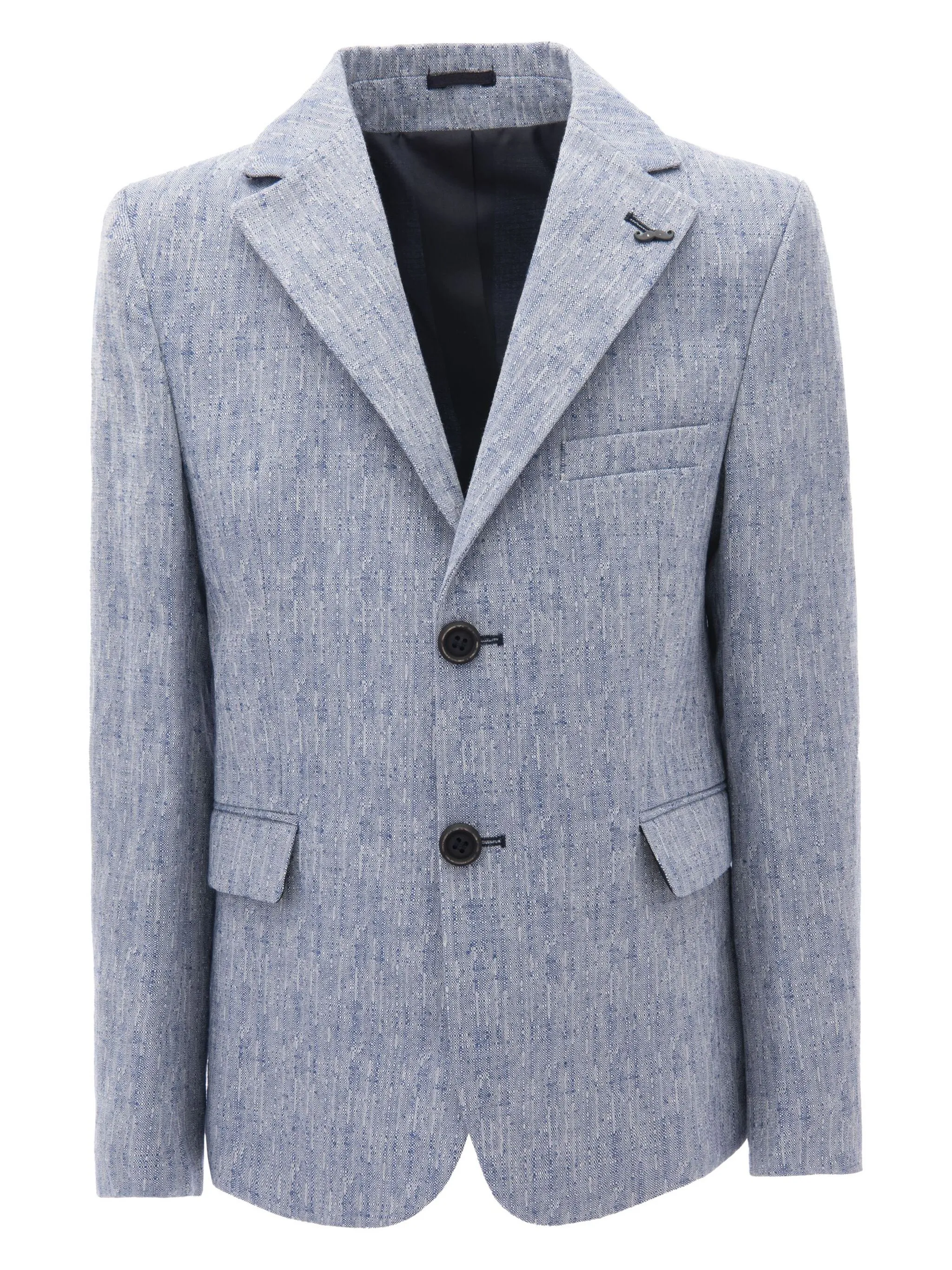 Твидовый однобортный блейзер Moustache, синий
Твидовый однобортный блейзер Moustache, синий