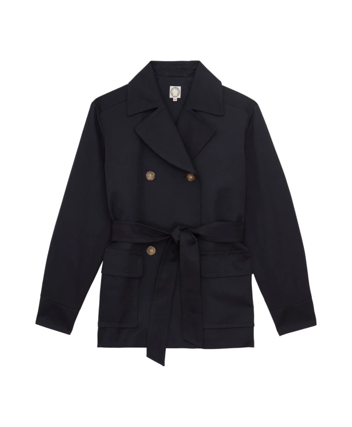 Пальто Romaric темно-синего цвета из льна и хлопка. Ines De La Fressange Paris, синий
Пальто Romaric темно-синего цвета из льна и хлопка. Ines De La Fressange Paris, синий