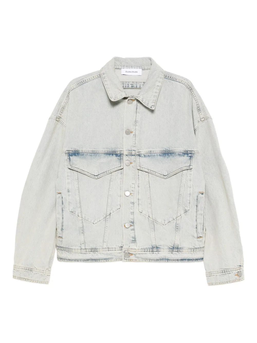 Джинсовая куртка на пуговицах Études Studio, синий
Джинсовая куртка на пуговицах Études Studio, синий