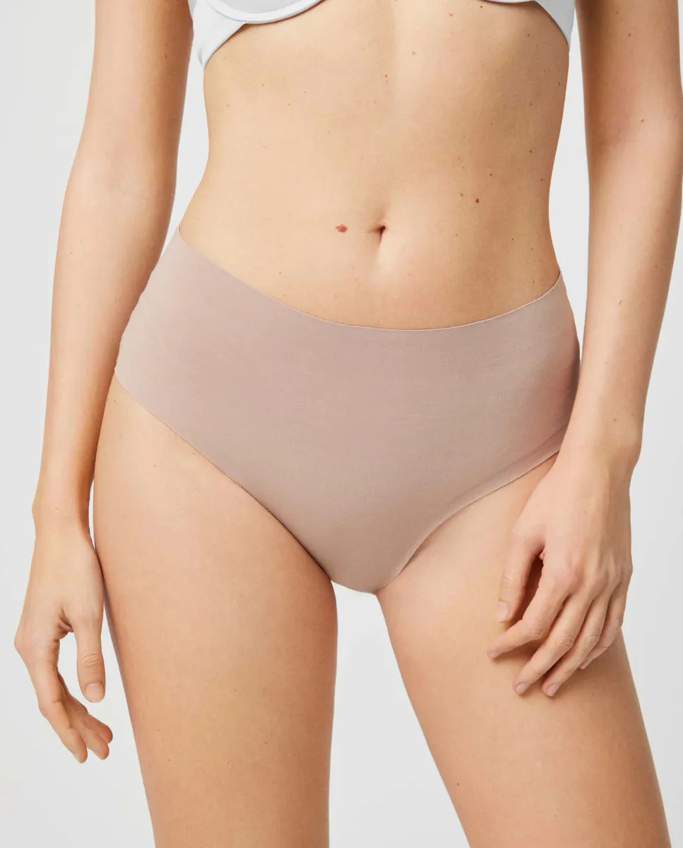 Трусики-лазер из эластичного хлопка с высокой талией Ysabel Mora, коричневый
Трусики-лазер из эластичного хлопка с высокой талией Ysabel Mora, коричневый