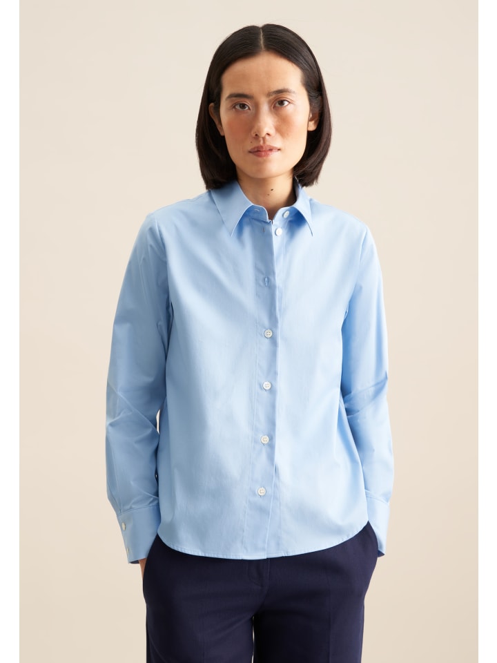 Блузка Seidensticker, средне-синий
Блузка Seidensticker, средне-синий