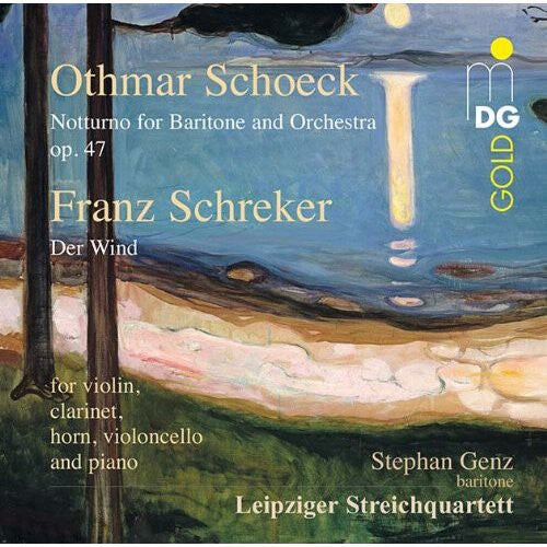 CD диск Schoeck / Schreker / Leipziger Streichquartett: Notturno for Baritone & Orchestra Op 47 / Der Wind
CD диск Schoeck / Schreker / Leipziger Streichquartett: Notturno for Baritone & Orchestra Op 47 / Der Wind