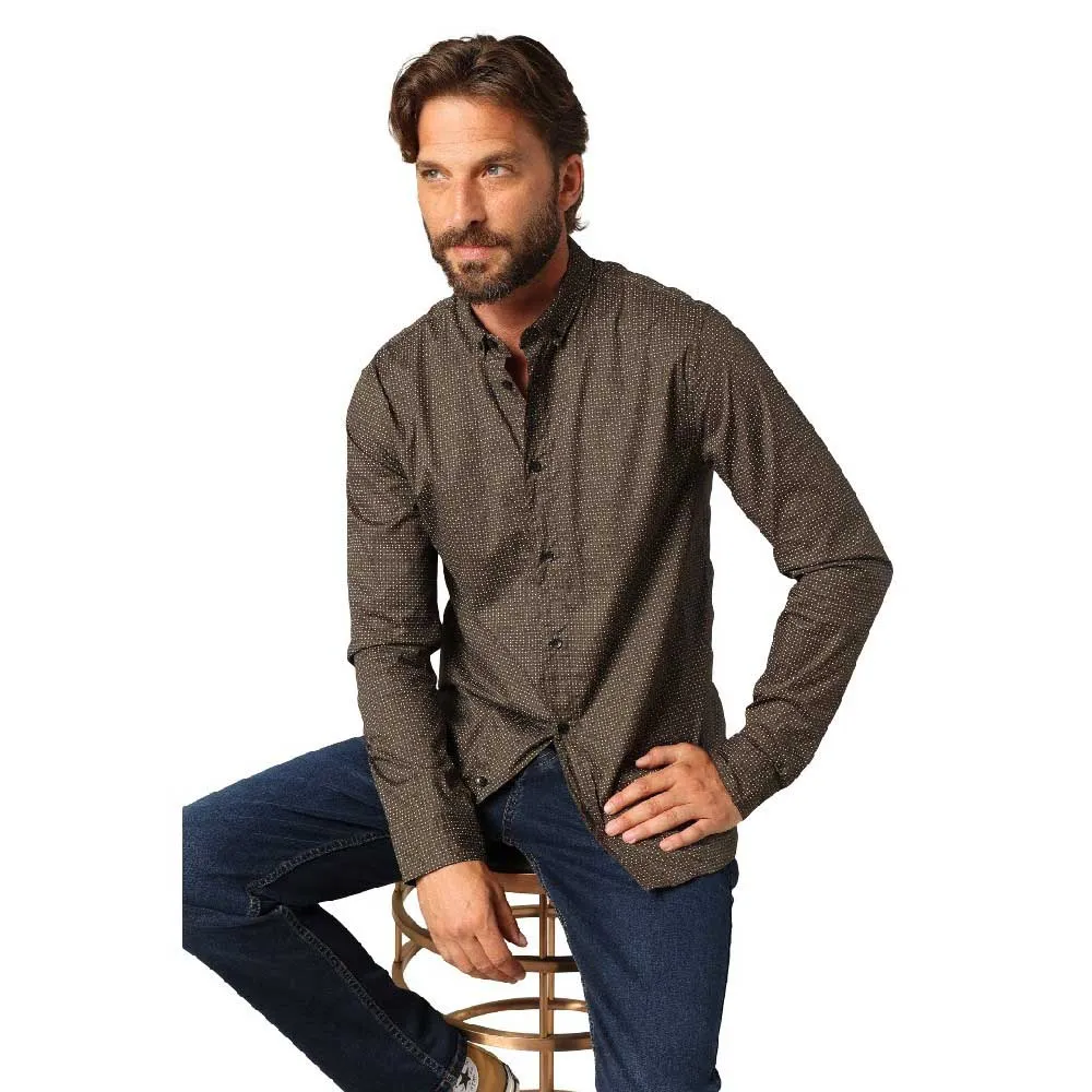 Рубашка с длинным рукавом Deeluxe Bogart, коричневый
Рубашка с длинным рукавом Deeluxe Bogart, коричневый