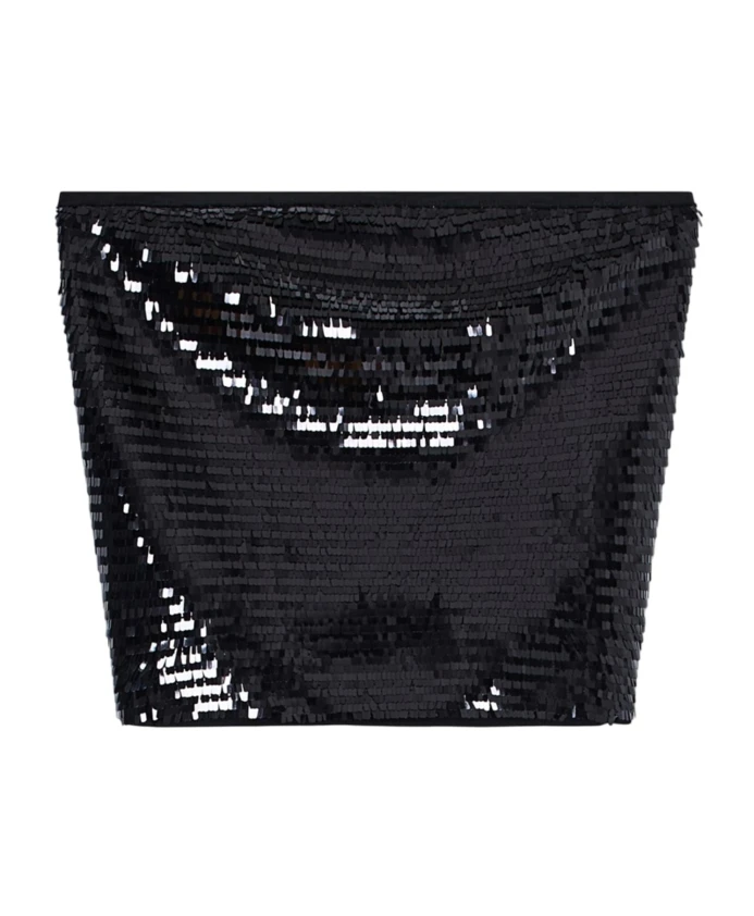 Топ с пайетками Armani Exchange, черный
Топ с пайетками Armani Exchange, черный