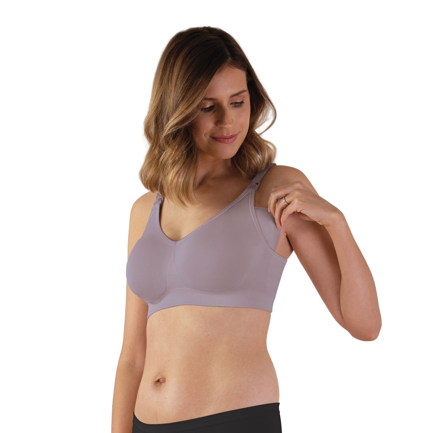 Шелковый бесшовный бюстгальтер для кормления Bravado Designs Body 1401VBA Bravado Designs, черный
Шелковый бесшовный бюстгальтер для кормления Bravado Designs Body 1401VBA Bravado Designs, черный