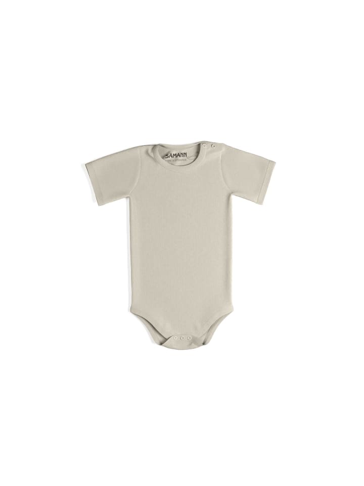 Sämann Детский боди из 100% органического хлопка, застежки на кнопках, короткие рукава, ребристая текстура, цвет овсяного молока
Sämann Детский боди из 100% органического хлопка, застежки на кнопках, короткие рукава, ребристая текстура, цвет овсяного молока