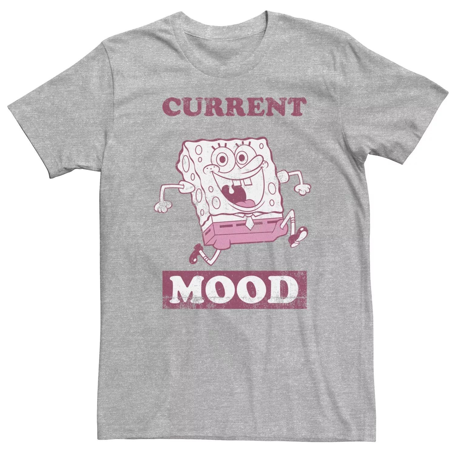 Мужская футболка с портретом розового оттенка «Губка Боб Current Mood» Licensed Character, Розовый, Мужская футболка с портретом розового оттенка «Губка Боб Current Mood» Licensed Character 
Мужская футболка с портретом розового оттенка «Губка Боб Current Mood» Licensed Character, Розовый, Мужская футболка с портретом розового оттенка «Губка Боб Current Mood» Licensed Character