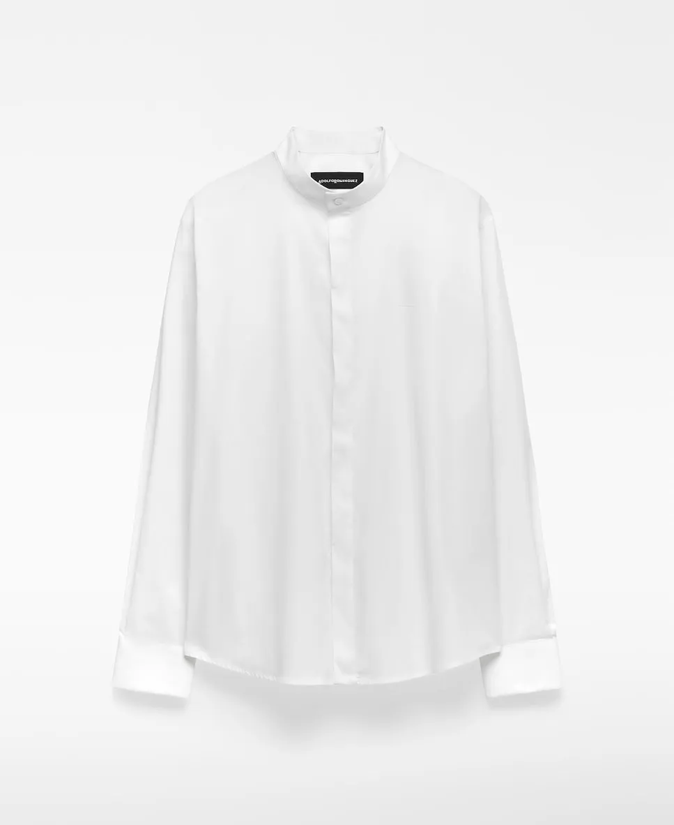 Мужская рубашка прямого кроя с воротником-стойкой Adolfo Dominguez, белый
Мужская рубашка прямого кроя с воротником-стойкой Adolfo Dominguez, белый