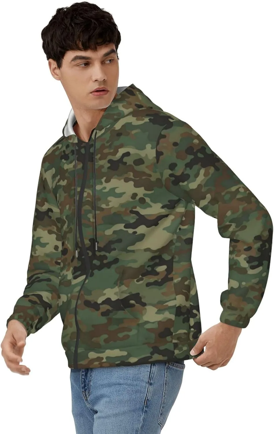 Мужская толстовка с капюшоном и карманами KATVEESC
Мужская толстовка с капюшоном и карманами KATVEESC