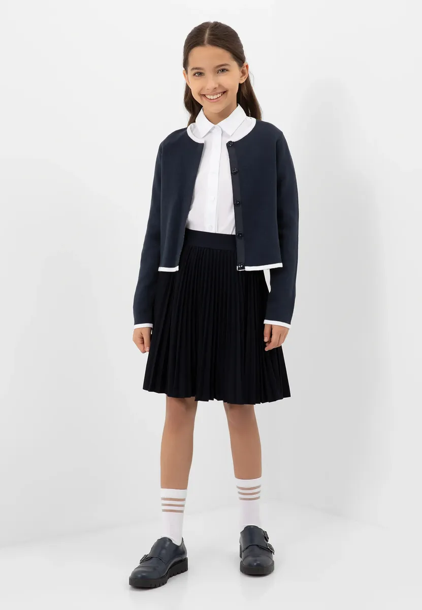 Кардиган Gulliver, застежка на пуговицы, синий
Кардиган Gulliver, застежка на пуговицы, синий