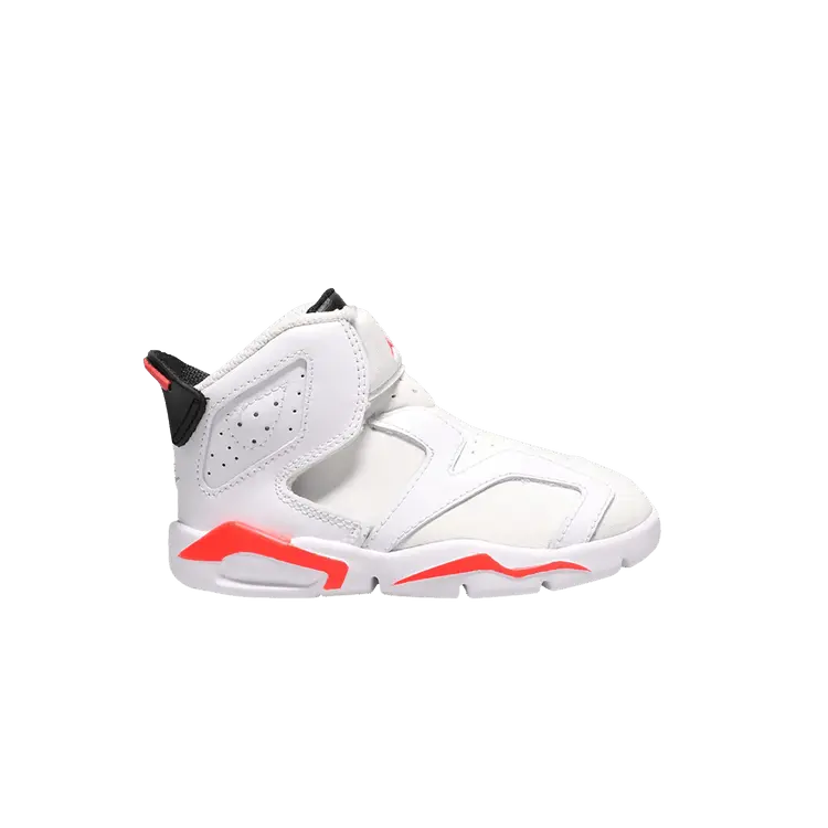 Кроссовки Air Jordan Air Jordan 6 Retro Little Flex TD 'Infrared', белый 
Кроссовки Air Jordan Air Jordan 6 Retro Little Flex TD 'Infrared', белый