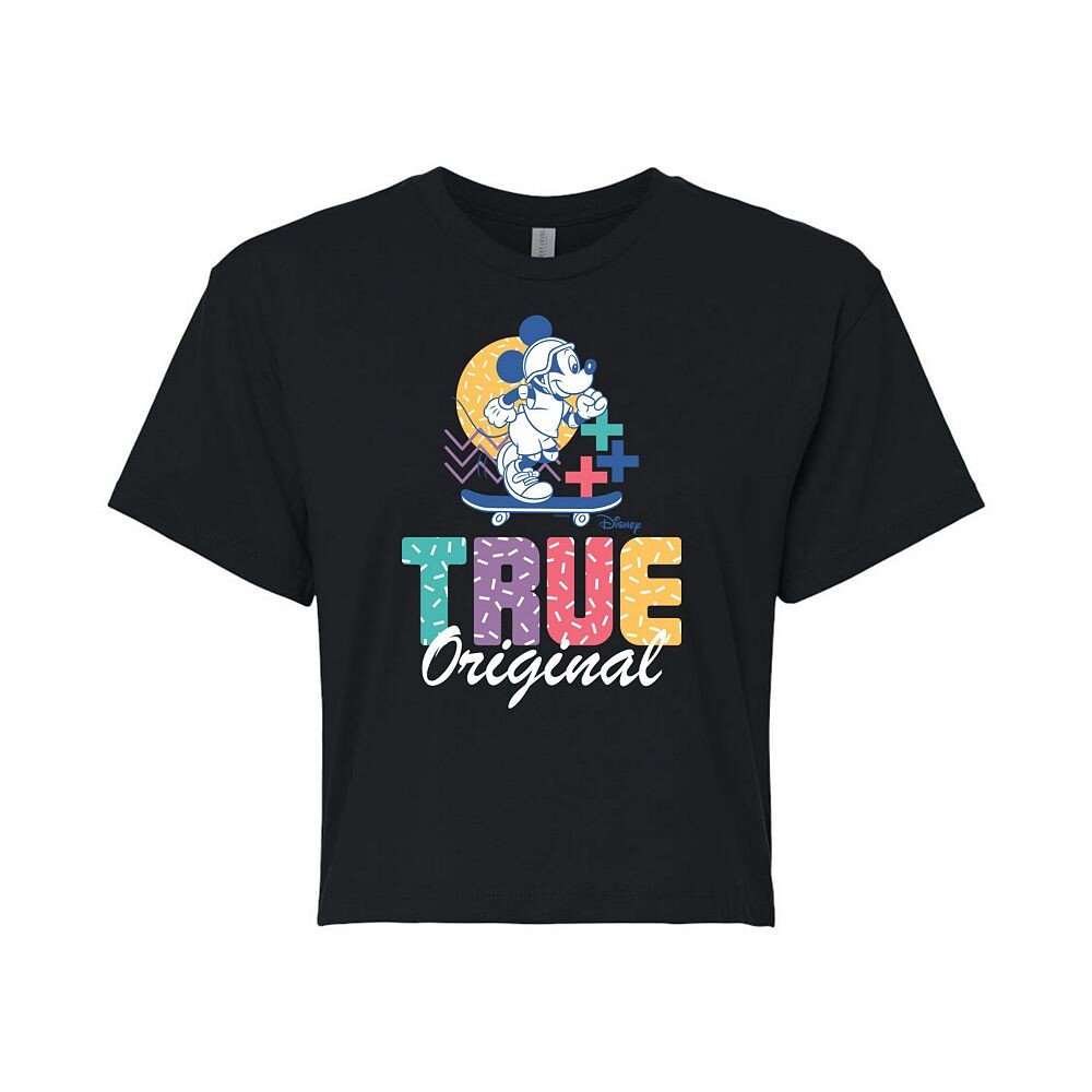 Оригинальная укороченная футболка с рисунком Mickey True для детей Disney's Mickey Mouse & Friends Junior Licensed Character, черный
Оригинальная укороченная футболка с рисунком Mickey True для детей Disney's Mickey Mouse & Friends Junior Licensed Character, черный