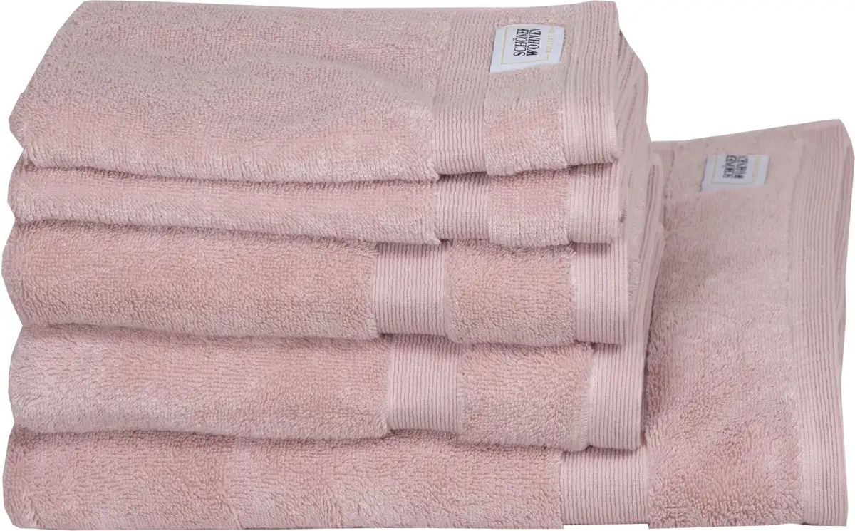 SCHÖNER WOHNEN комплект полотенец "Cuddly" SCHÖNER WOHNEN-KOLLEKTION (6 шт.), розовый
SCHÖNER WOHNEN комплект полотенец "Cuddly" SCHÖNER WOHNEN-KOLLEKTION (6 шт.), розовый
