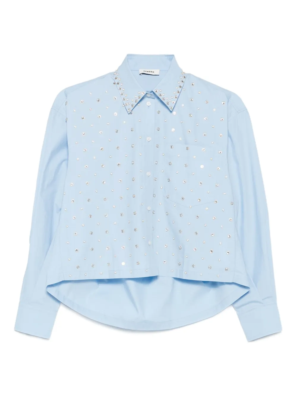 Декорированная рубашка SANDRO, синий
Декорированная рубашка SANDRO, синий