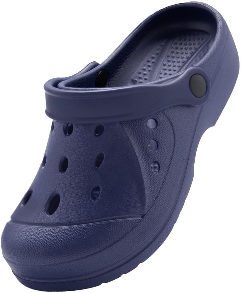 Мужские и женские садовые сабо с поддержкой свода стопы, удобные сандалии без застежек Steplink, темно-синий
Мужские и женские садовые сабо с поддержкой свода стопы, удобные сандалии без застежек Steplink, темно-синий