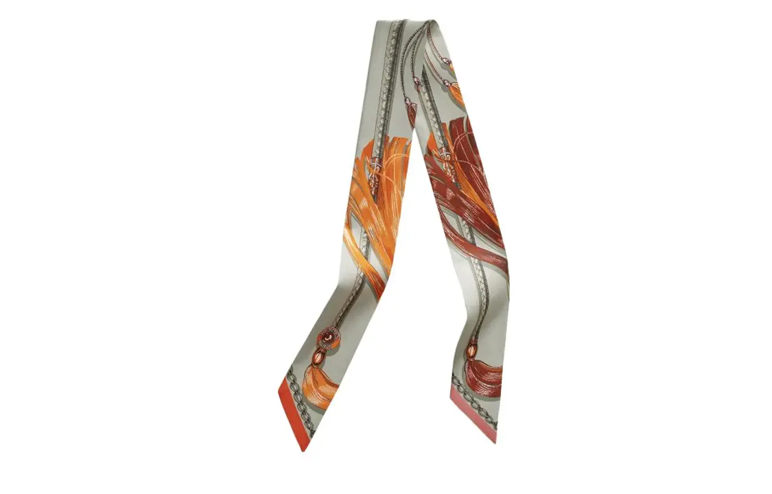 Шелковый шарф Unisex серый HERMES
Шелковый шарф Unisex серый HERMES