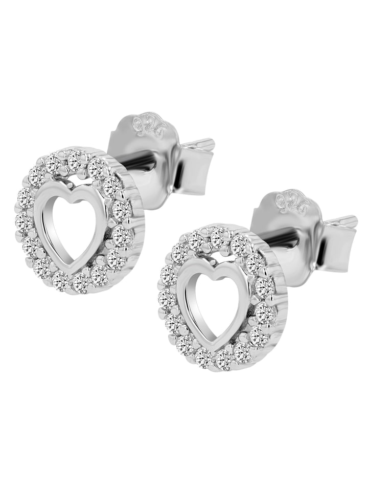 Adeliás Женские серьги-гвоздики в форме сердца из серебра 925 пробы с кубическим цирконием в серебре
Adeliás Женские серьги-гвоздики в форме сердца из серебра 925 пробы с кубическим цирконием в серебре