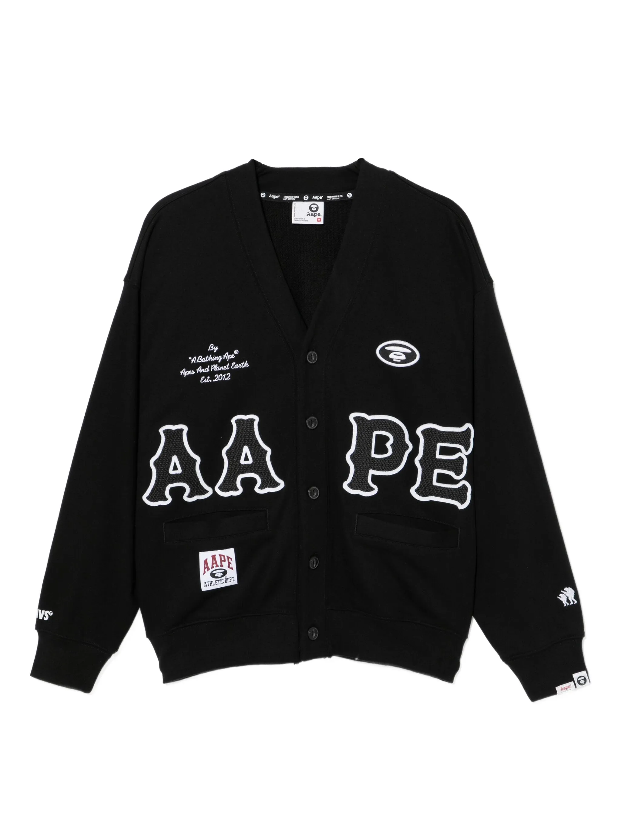 Толстовка Moonface Aape By A Bathing Ape, черный
Толстовка Moonface Aape By A Bathing Ape, черный
