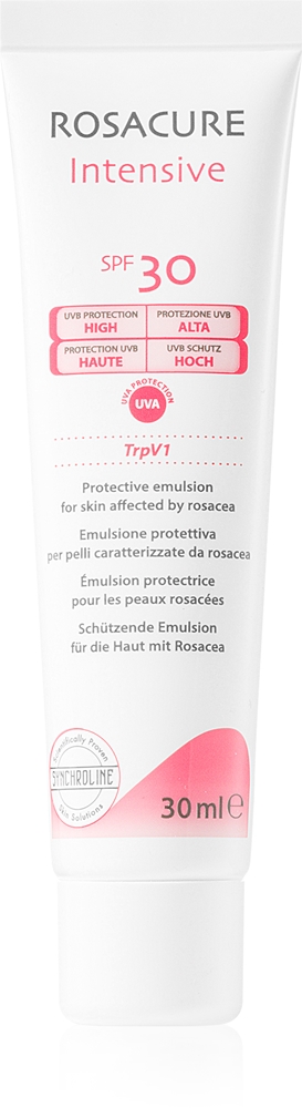 Rosacure интенсивная защитная эмульсия для чувствительной, склонной к покраснениям кожи spf 30 Synchroline, 30 мл
Rosacure интенсивная защитная эмульсия для чувствительной, склонной к покраснениям кожи spf 30 Synchroline, 30 мл