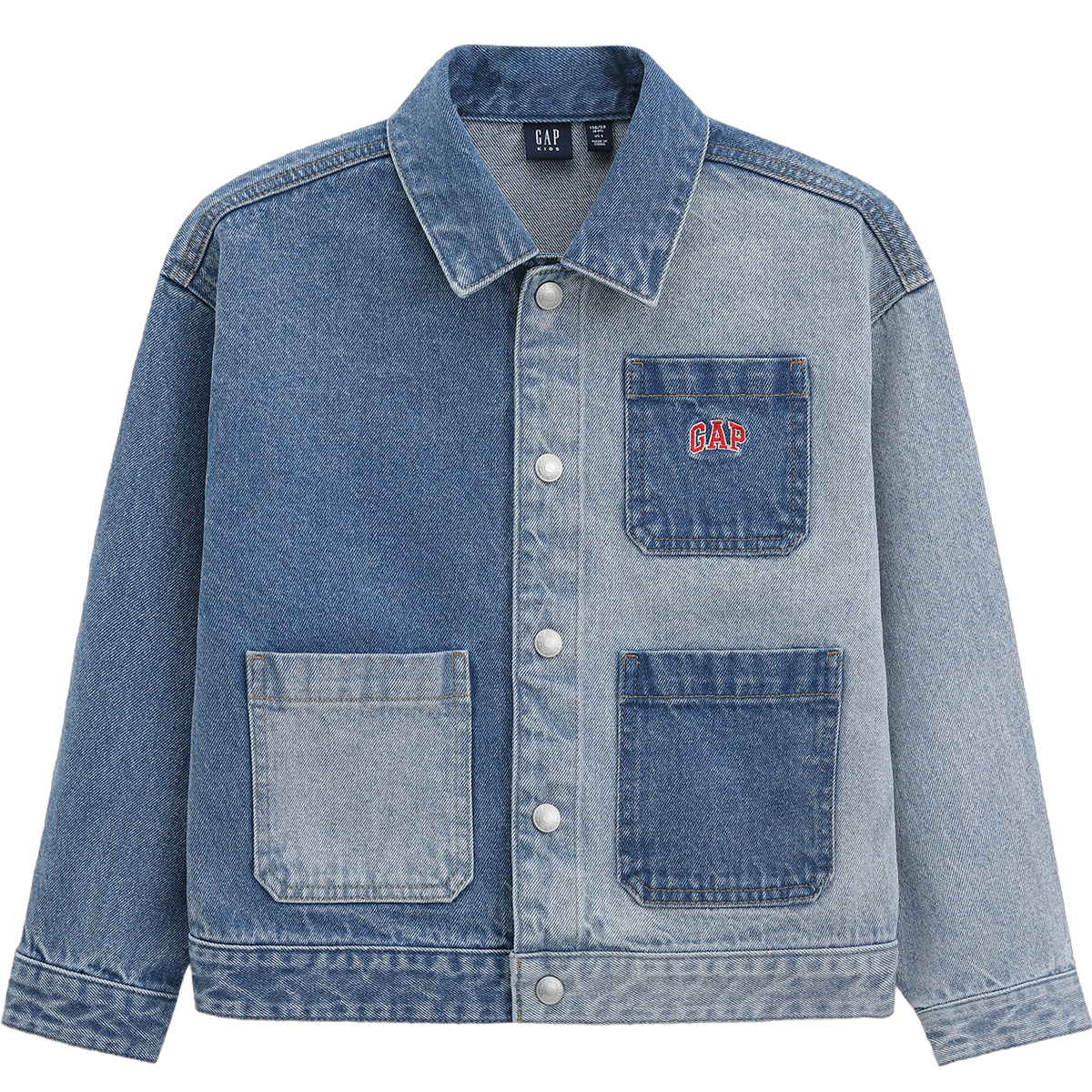 Джинсовая куртка SS25 для детей 3-7 лет GAP, medium washed
Джинсовая куртка SS25 для детей 3-7 лет GAP, medium washed