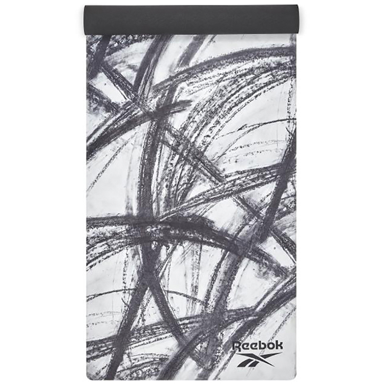 Коврик для йоги Reebok, черный белый
Коврик для йоги Reebok, черный белый