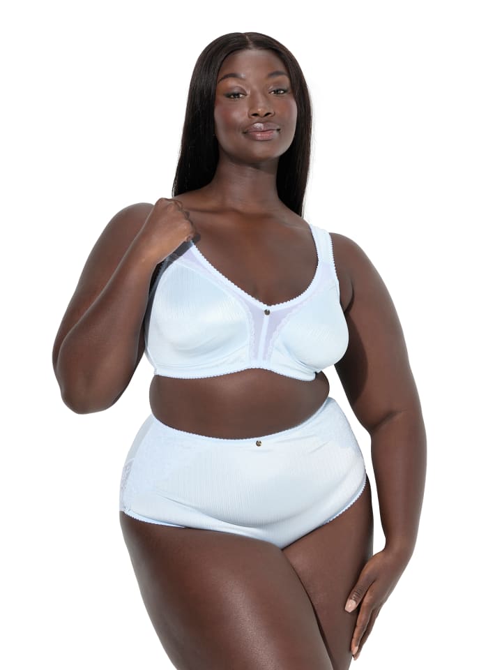 Ulla Popken Бюстгальтер Relief нежно-голубого цвета
Ulla Popken Бюстгальтер Relief нежно-голубого цвета