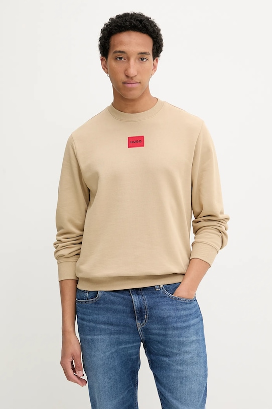 Хлопковая толстовка Hugo, зеленый
Хлопковая толстовка Hugo, зеленый