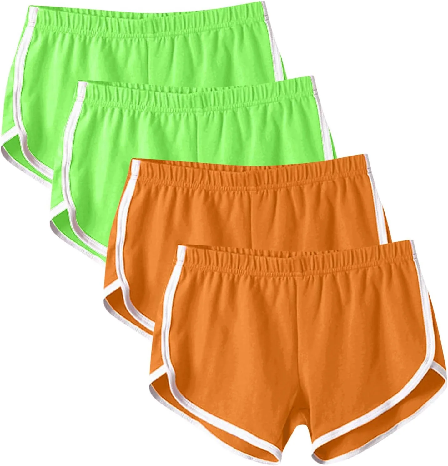 Женские спортивные шорты 4PC с эластичным поясом
Женские спортивные шорты 4PC с эластичным поясом