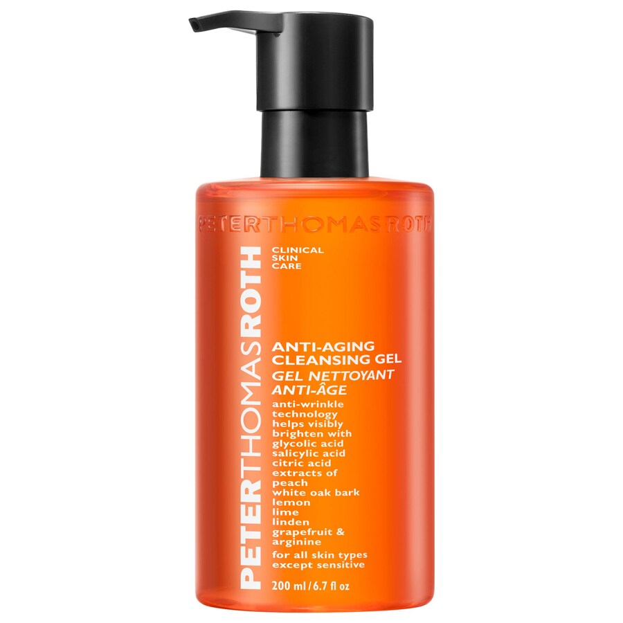 Очищающий гель против старения Peter Thomas Roth, 6.7 oz /200 ml
Очищающий гель против старения Peter Thomas Roth, 6.7 oz /200 ml