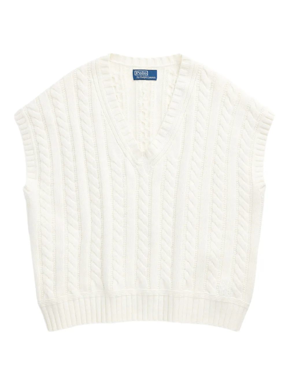 Свитер фактурной вязки с V-образным вырезом POLO RALPH LAUREN, белый
Свитер фактурной вязки с V-образным вырезом POLO RALPH LAUREN, белый