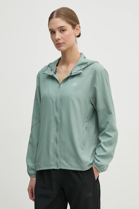 Куртка для бега Run It Adidas Performance, зеленый
Куртка для бега Run It Adidas Performance, зеленый