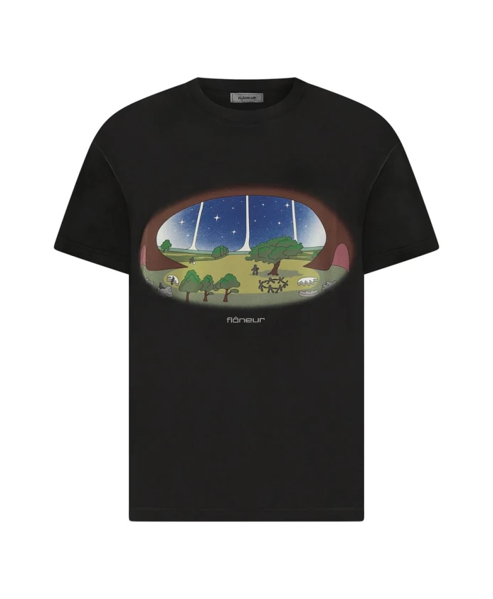 Черная футболка Stardome FlãNeur, черный
Черная футболка Stardome FlãNeur, черный