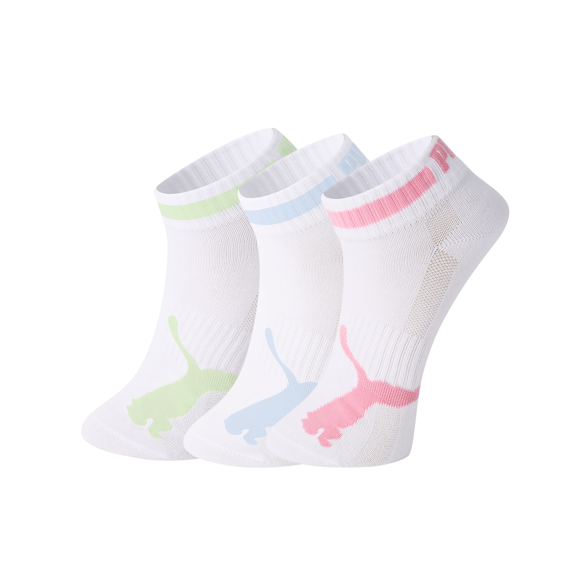 Женские носки щиколотки 3 пары PUMA, 3 пары (розовый+зелёный+фиолетовый)
Женские носки щиколотки 3 пары PUMA, 3 пары (розовый+зелёный+фиолетовый)