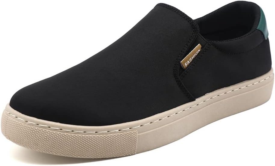 Мужские туфли больших размеров из шелковистой парусины, повседневные туфли без шнурков Tazimall, черный
Мужские туфли больших размеров из шелковистой парусины, повседневные туфли без шнурков Tazimall, черный