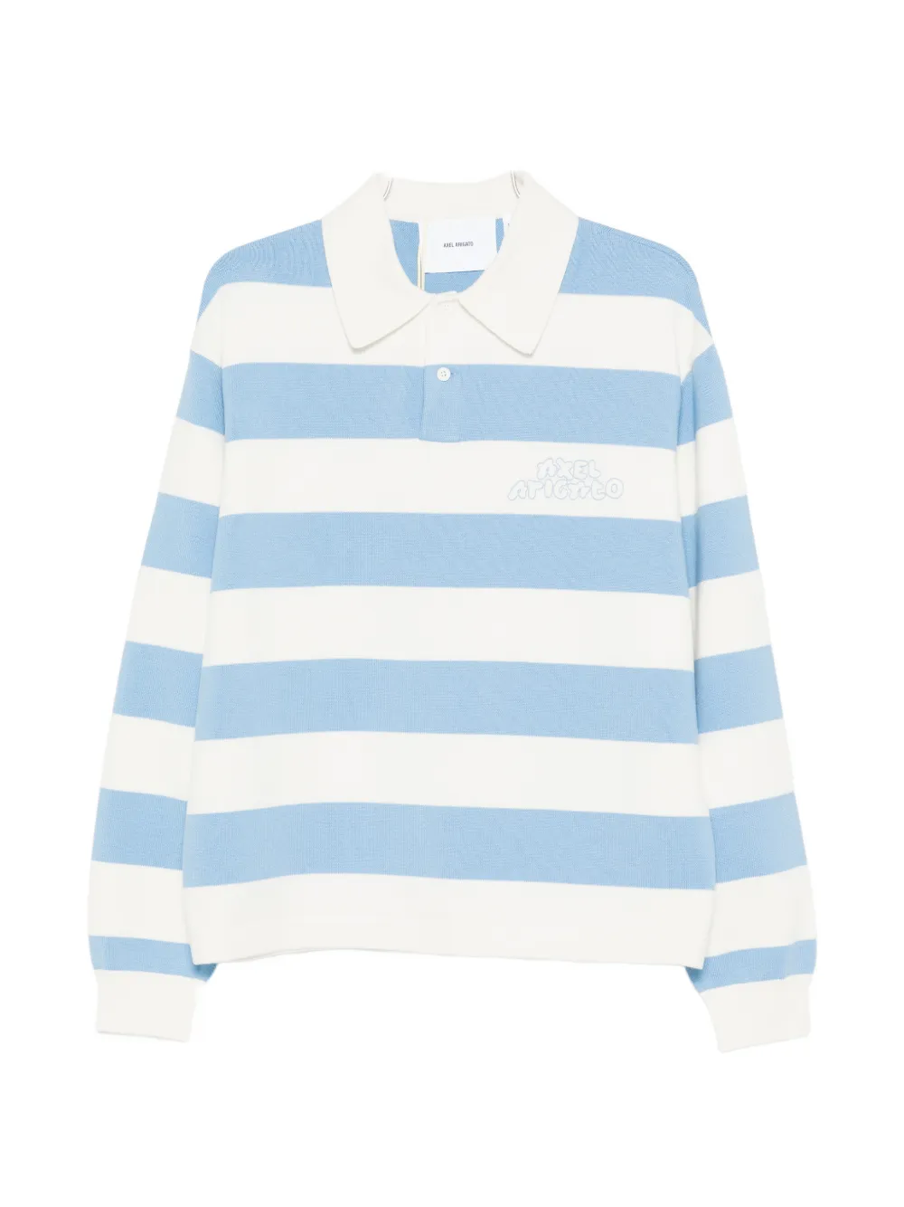 Поло с полосками и логотипом Rey Axel Arigato, синий
Поло с полосками и логотипом Rey Axel Arigato, синий